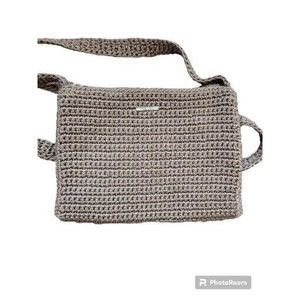 The Sak Crochet Shoulder Bag Tan Beige